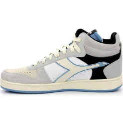 Homme Diadora Baskets^Baskets Magic Demi Twin blanc/gris