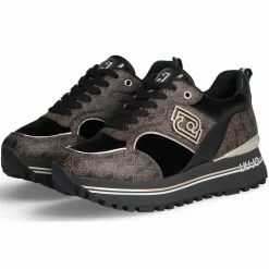 Femme Liu-Jo Baskets^Baskets Maxi marron/noir