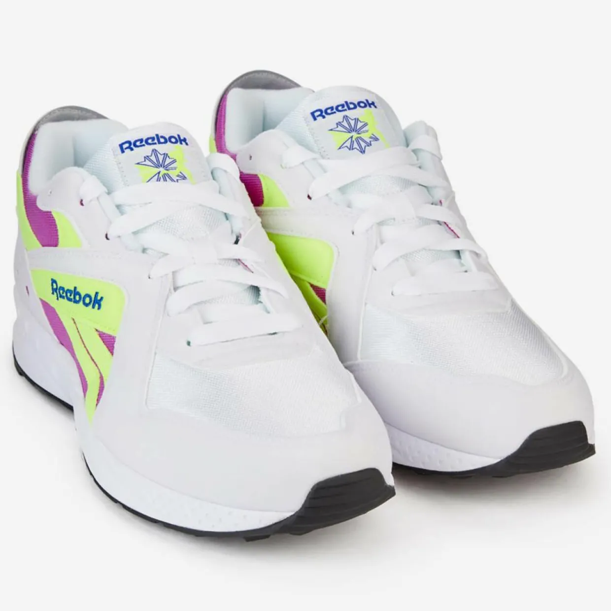 Baskets Pyro blanc/violet/jaune-Reebok