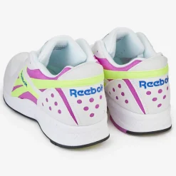 Baskets Pyro blanc/violet/jaune-Reebok