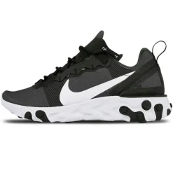 Baskets React Element 55 noir/gris/blanc-Nike Discount