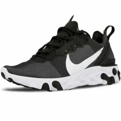 Baskets React Element 55 noir/gris/blanc-Nike Discount