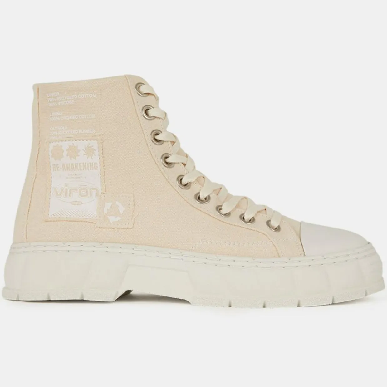 Femme Viron Baskets^Baskets recyclées 1982 beige rosé