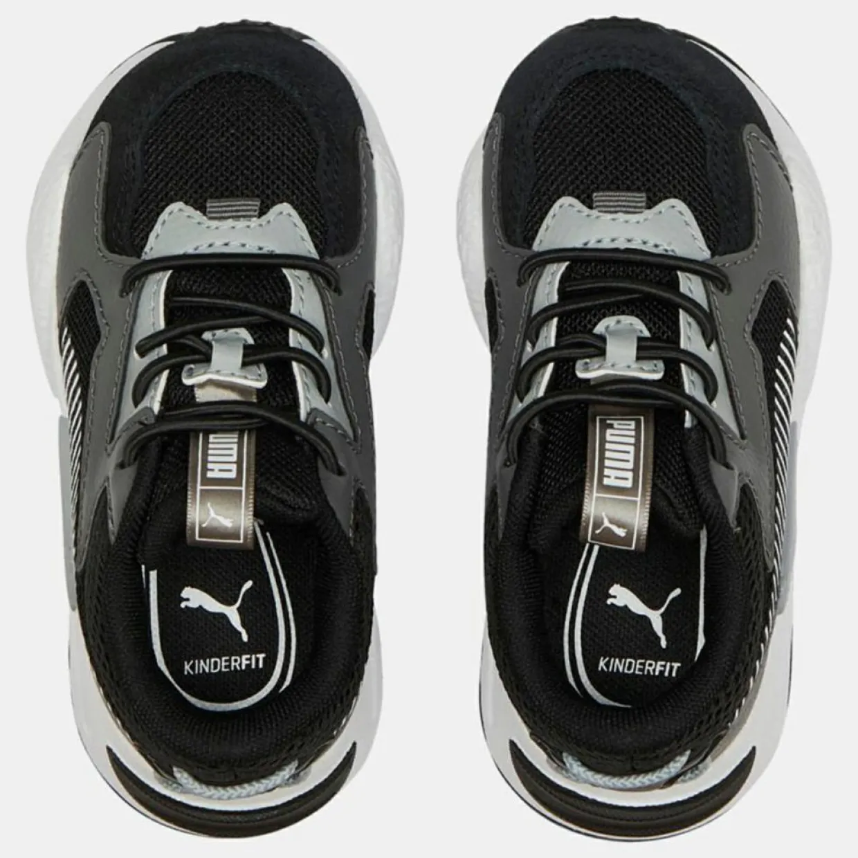 Enfant Puma Bébé^Baskets RS-Z Top AC gris/noir