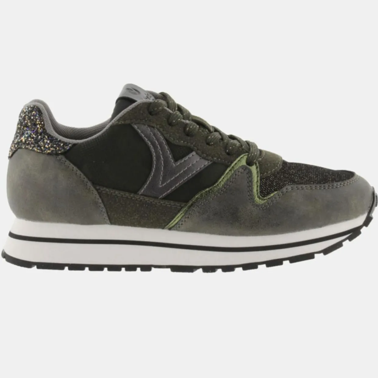 Baskets Running kaki/noir-Victoria Sale