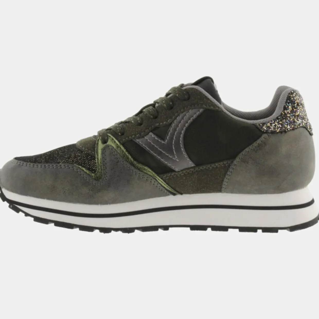 Baskets Running kaki/noir-Victoria Sale