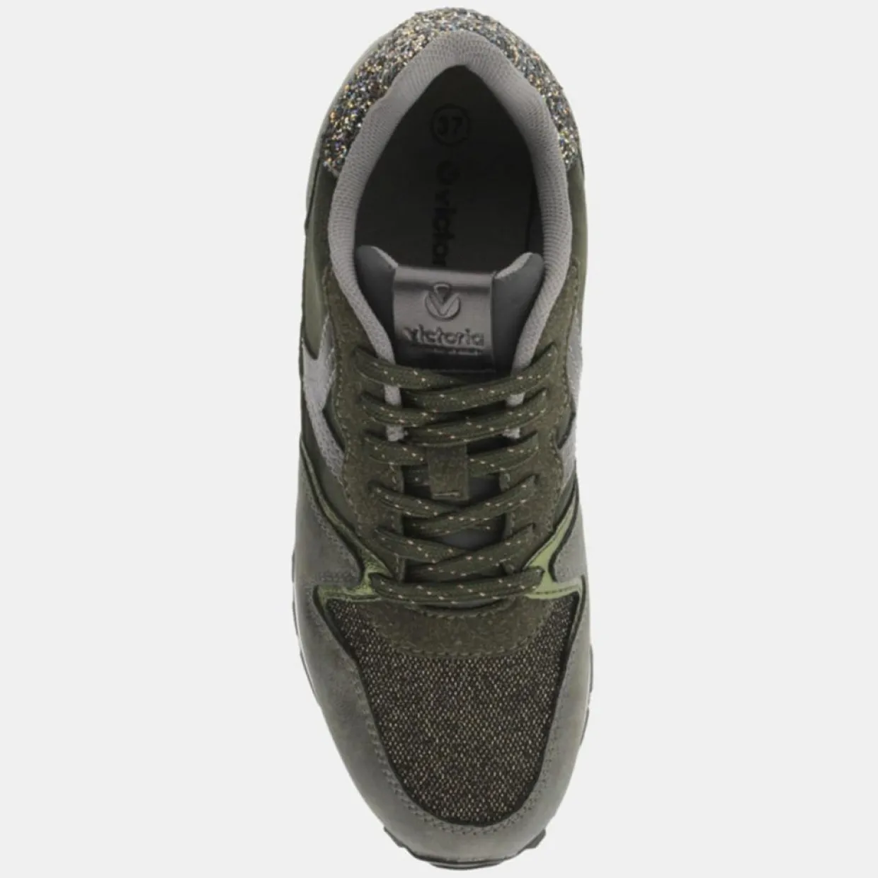 Baskets Running kaki/noir-Victoria Sale