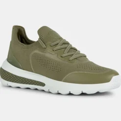 Baskets Spherica Actif kaki-Geox New
