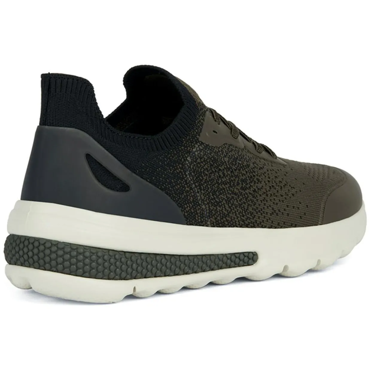 Baskets Spherica militaire/noir-Geox Clearance