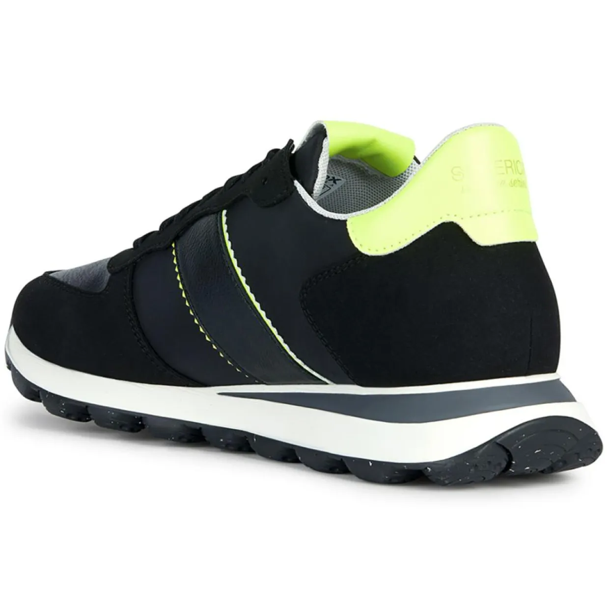 Baskets Spherica noir/citron-Geox Outlet