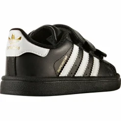 Baskets Superstar en Cuir à scratch noir/blanc-Adidas Online