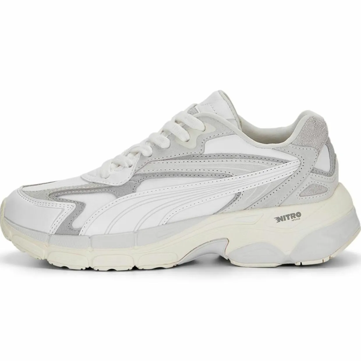 Baskets Teveris Nitro blanc/gris-Puma Best