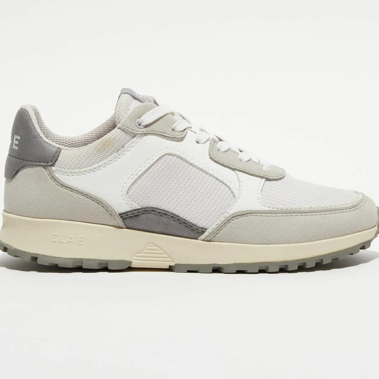 Baskets vegan Joshua blanc/gris-Clae Outlet