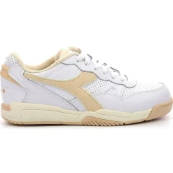 Baskets Winner blanc/jaune-Diadora Discount