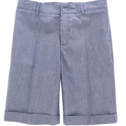 Enfant Hackett London Garçon^Bermuda en Toile de Coton bleu - 9A/15A