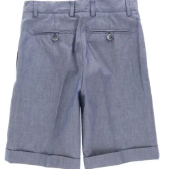 Enfant Hackett London Garçon^Bermuda en Toile de Coton bleu - 9A/15A