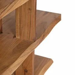 Bibliothèque déstructurée saba marron - 180x40x200 cm-Bois & Chiffons Best