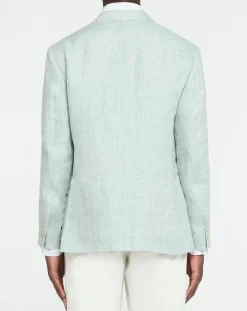 Homme Hackett London Vestes, Blousons^Blazer 100% Lin vert clair