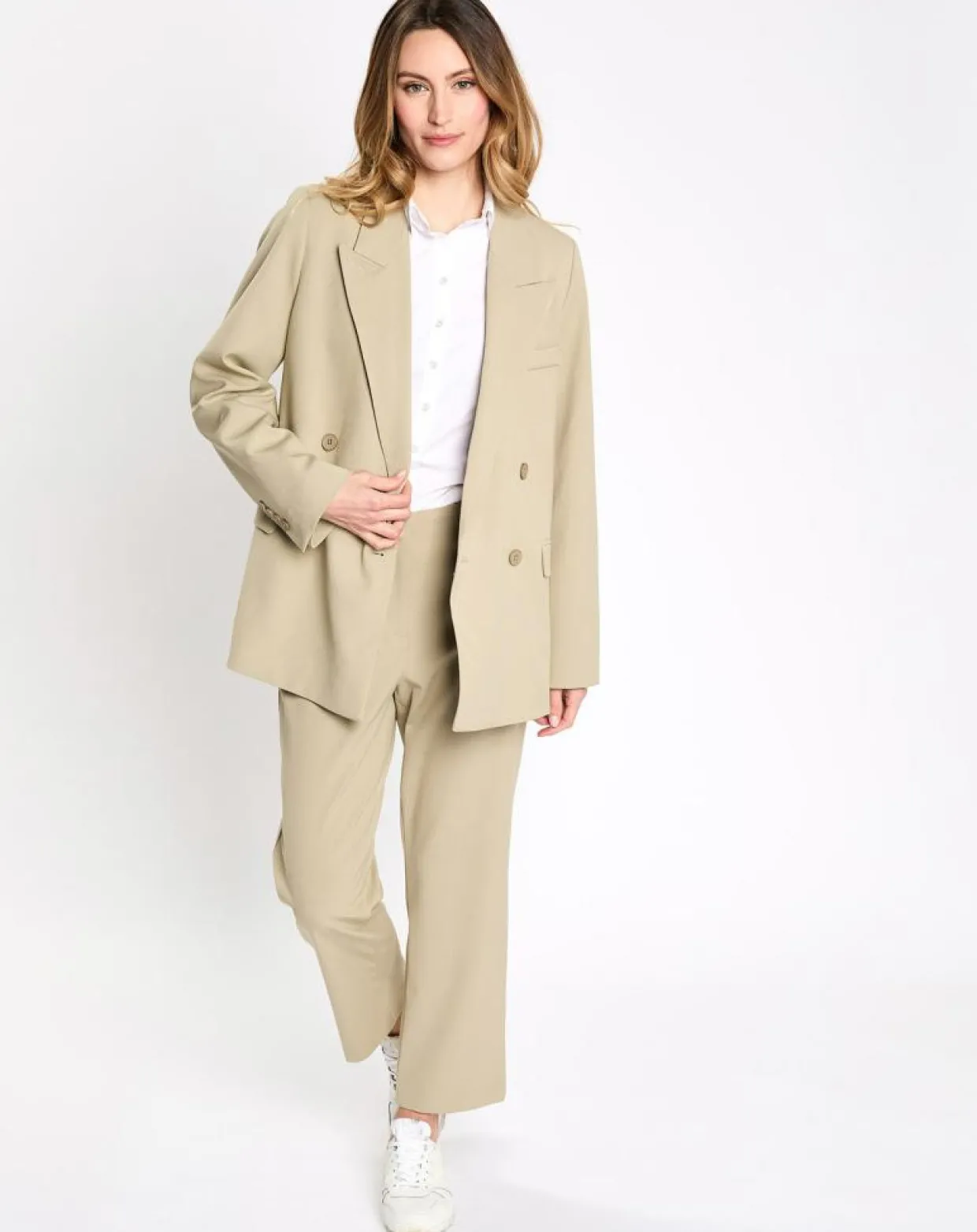 Blazer Esp vert/beige-Esprit Discount