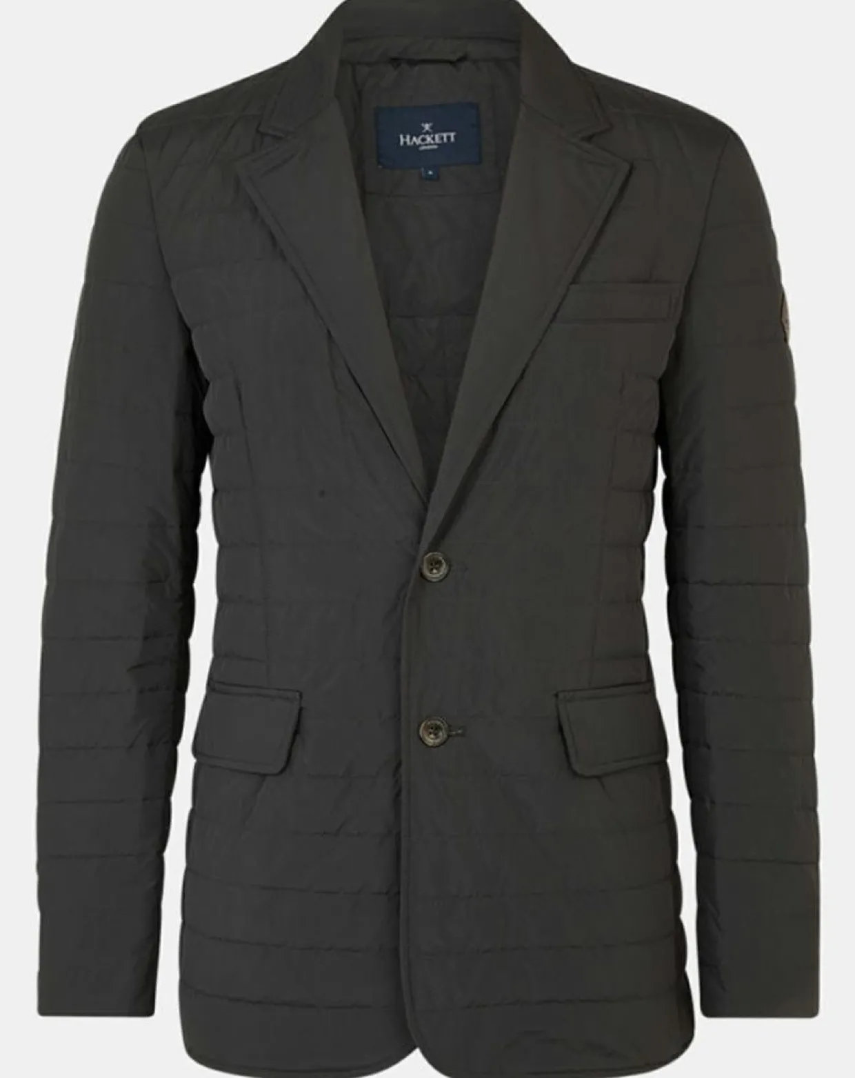 Blazer matelassé Quilted noir-Hackett London Best
