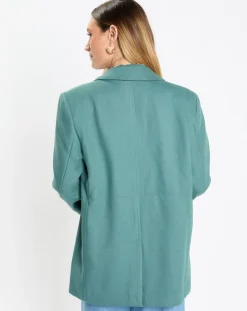 Blazer Oversize 2 boutons vert-Marc O'Polo Online