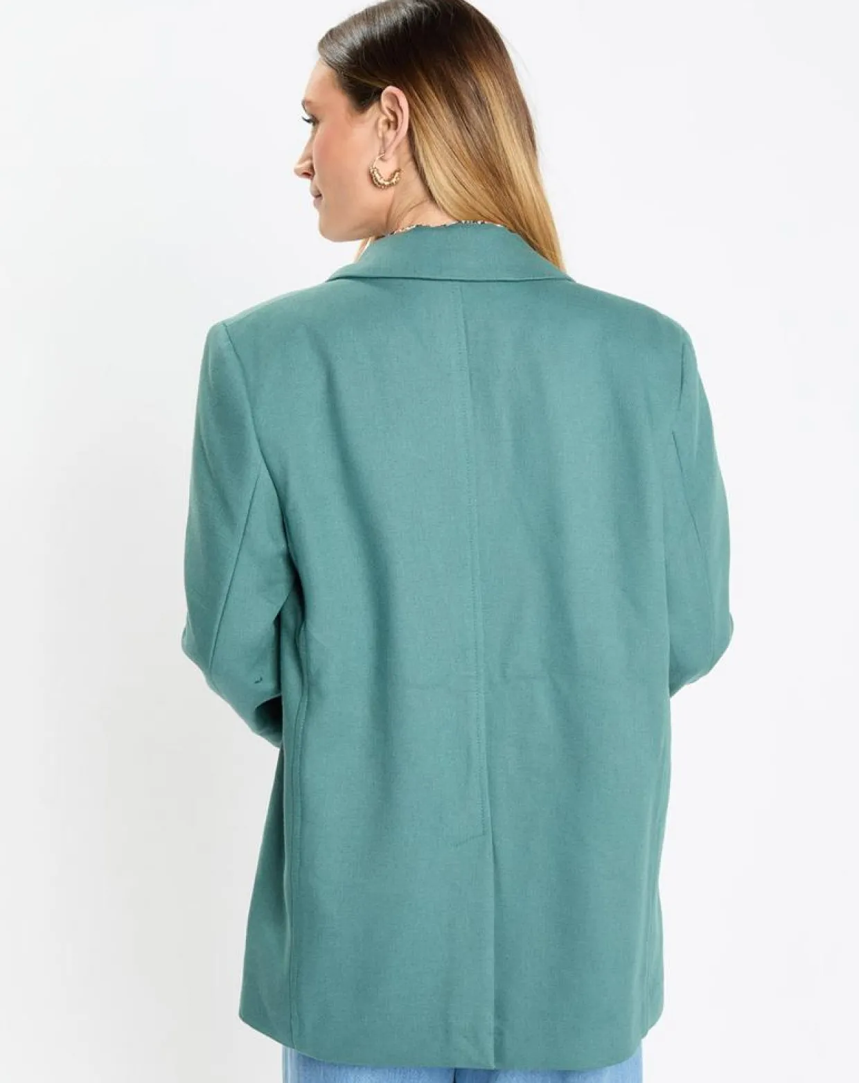Blazer Oversize 2 boutons vert-Marc O'Polo Online
