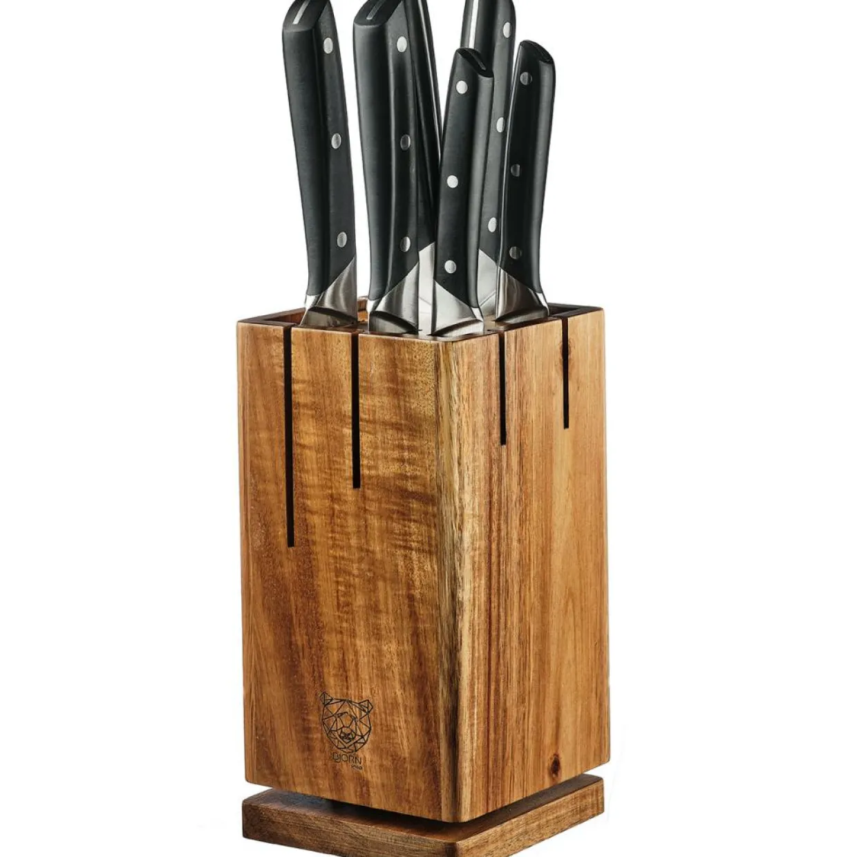 Bjorn Couteaux^Bloc avec couteaux de cuisine Erling Skagen - 7 pièces