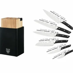 Bloc avec couteaux de cuisine Erling Porvoo - 8 pièces-Bjorn Outlet