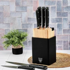 Bloc avec couteaux de cuisine Erling Porvoo - 8 pièces-Bjorn Outlet