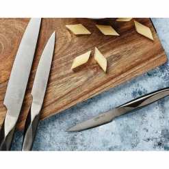 Bjorn Couteaux^Bloc avec couteaux de cuisine Larus Imatra gris métal - 7 pièces