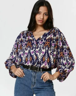 Femme The Korner Tops Et Blouses^Blouse Alix violette
