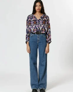 Femme The Korner Tops Et Blouses^Blouse Alix violette