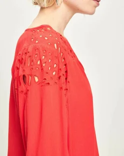 Blouse Amirah rouge-See u Soon Hot