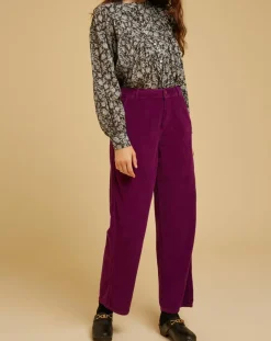Femme Chloé Stora Tops Et Blouses^Blouse ample Alba en Voile de Coton imprimée noire