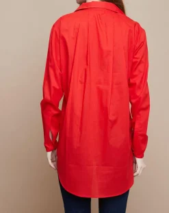 Blouse Ariane rouge-Mare di Latte New