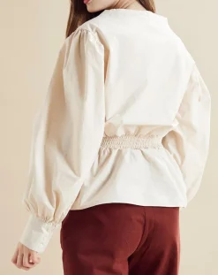 Blouse Beirut écrue-Chloé Stora Hot