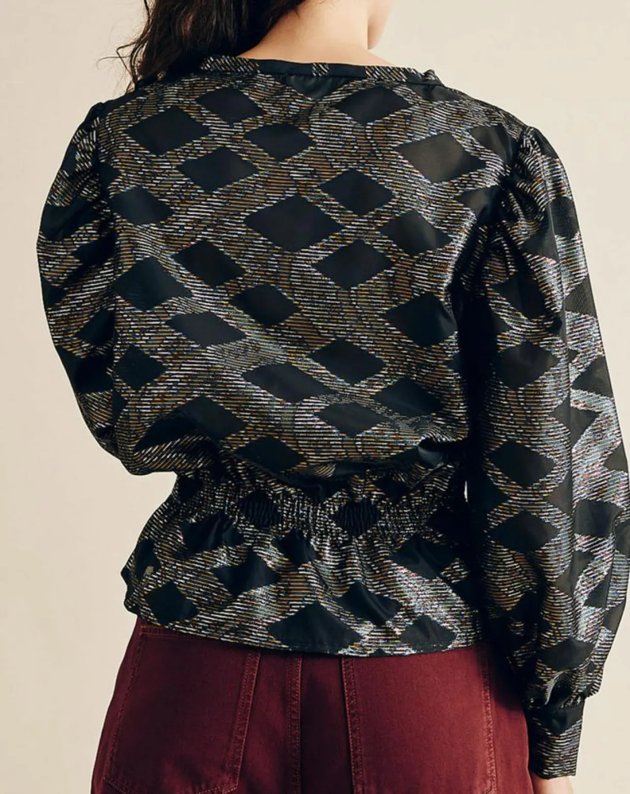 Femme Chloé Stora Tops Et Blouses^Blouse Beirut imprimée noir/multicolore