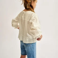 Blouse brodée Hyper blanche-Bellerose Outlet