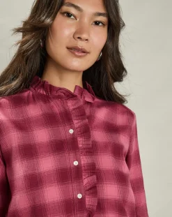 Femme Hartford Chemises^Blouse Carmen rose