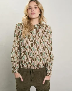Blouse Codex verte-Hartford New