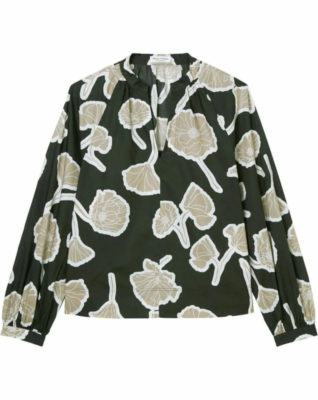 Femme Marc O'Polo Tops Et Blouses^Blouse Col Mao Motif Coton Bio multicolore