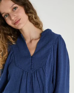 Femme The Korner Tops Et Blouses^Blouse Elena bleue
