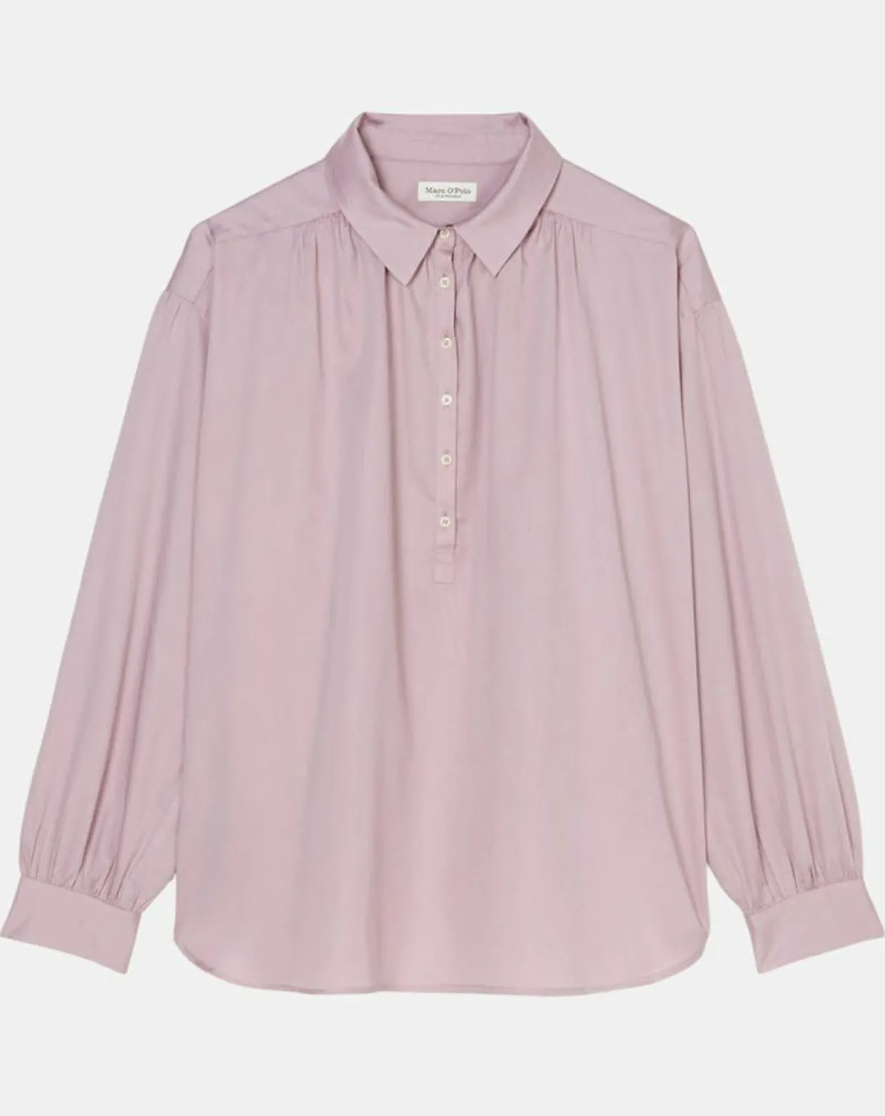 Femme Marc O'Polo Tops Et Blouses^Blouse en Popeline col polo violet clair