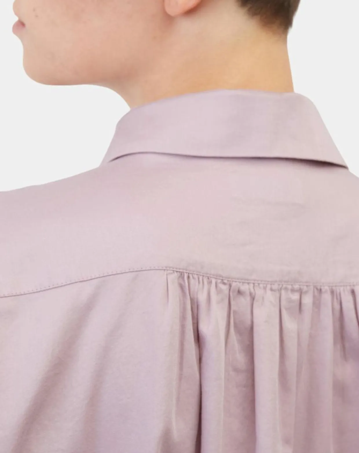 Femme Marc O'Polo Tops Et Blouses^Blouse en Popeline col polo violet clair