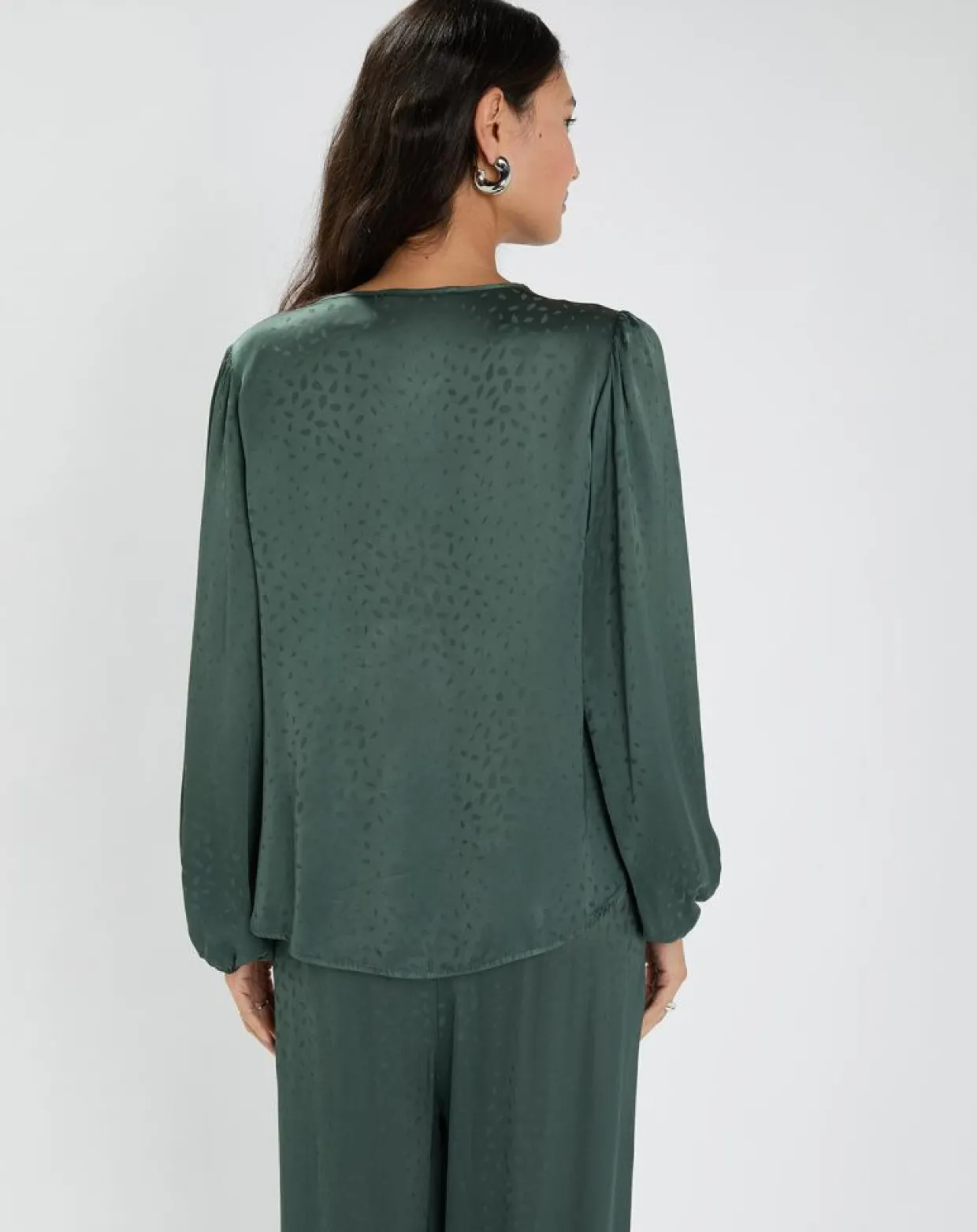 Femme Lauren Vidal Tops Et Blouses^Blouse Enzo verte