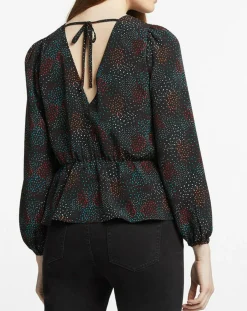 Femme Galeries Lafayette Tops Et Blouses^Blouse fluide Gala imprimé noire