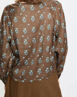 Blouse imprimée fleurs multicolore-Marc O'Polo Online