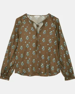 Blouse imprimée fleurs multicolore-Marc O'Polo Online