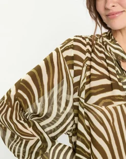 Blouse Jane verte-Lauren Vidal Hot