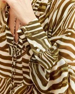 Blouse Jane verte-Lauren Vidal Hot